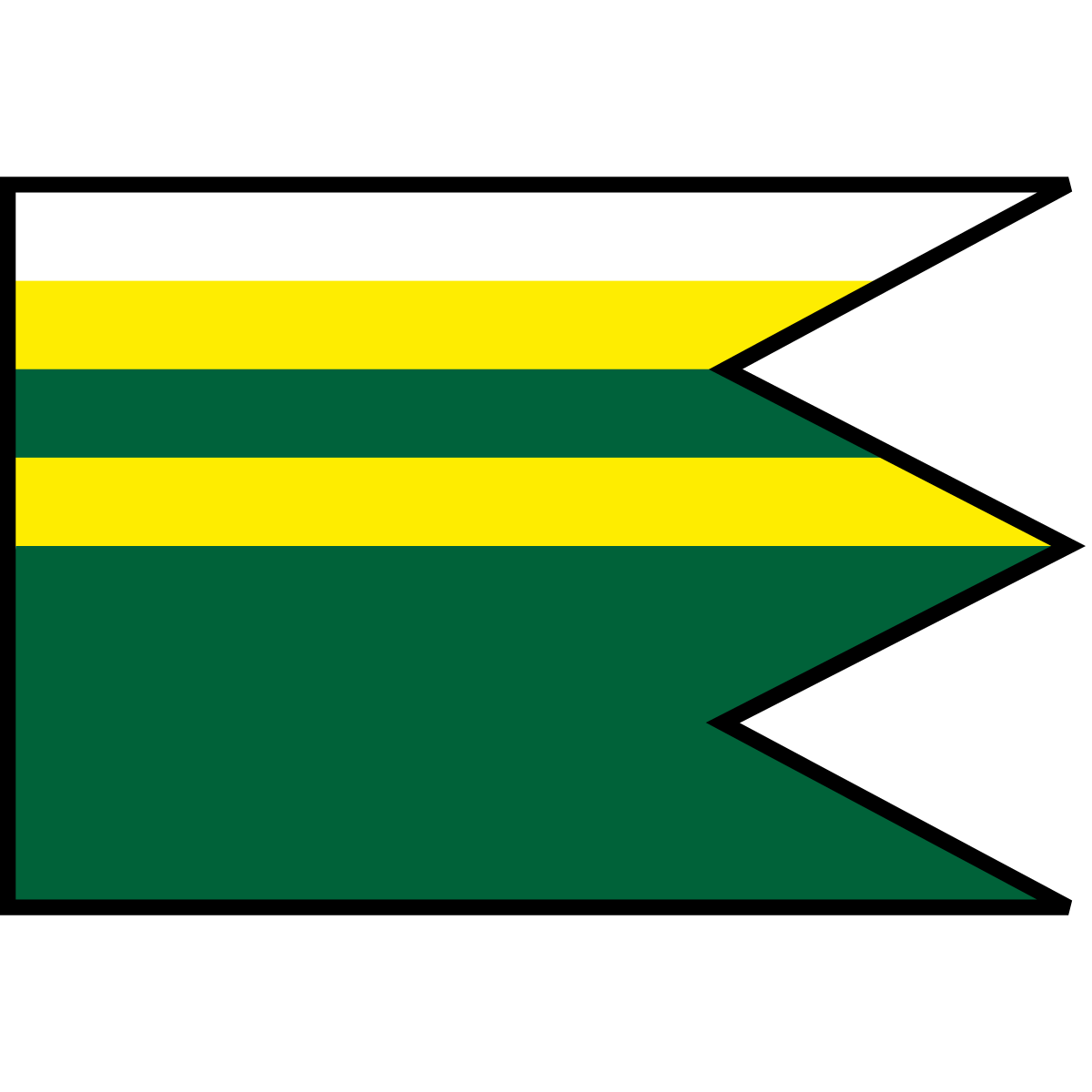Flag of Kokšov-Bakša, Region of Košice