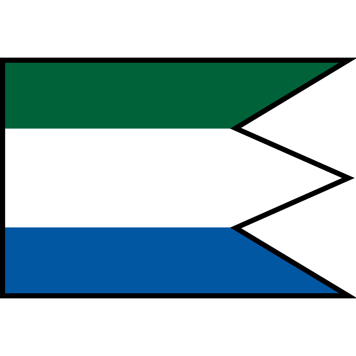 Flag of Kolačkov, Region of Prešov