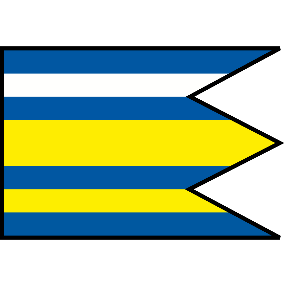 Flag of Koláre, Region of Banská Bystrica