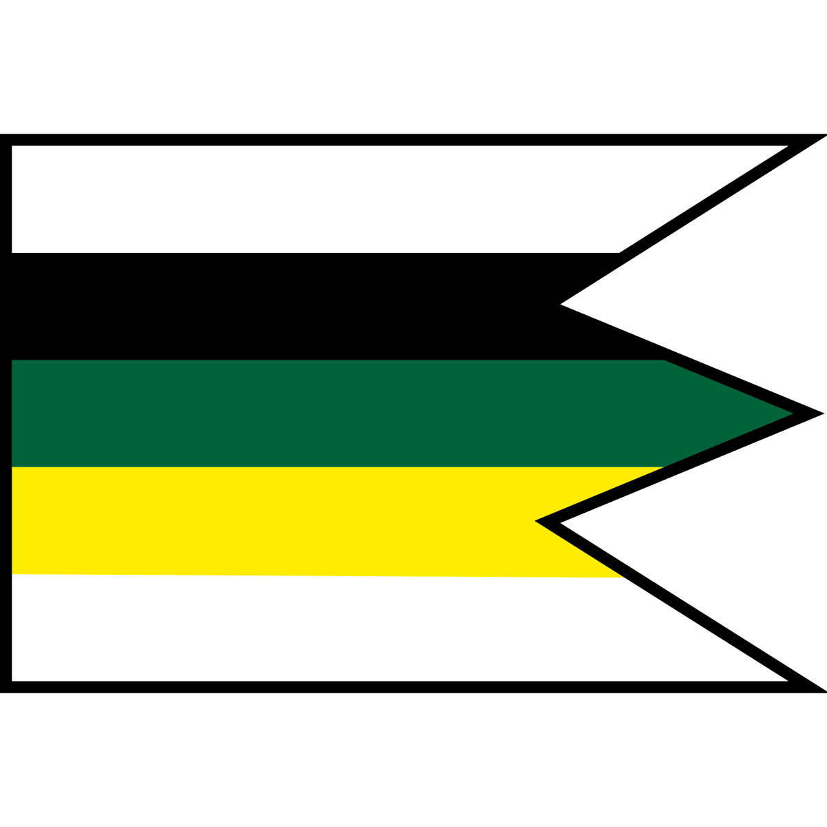 Flag of Kolónia, Region of Košice