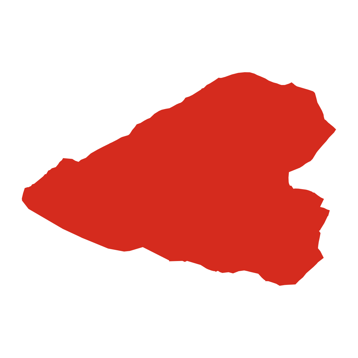 Komjatná city boundary