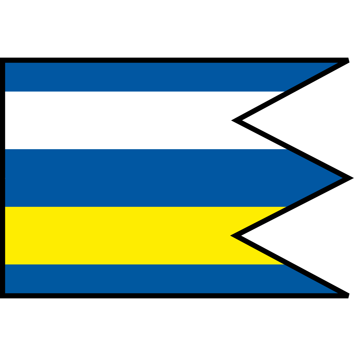 Flag of Koniarovce, Region of Nitra