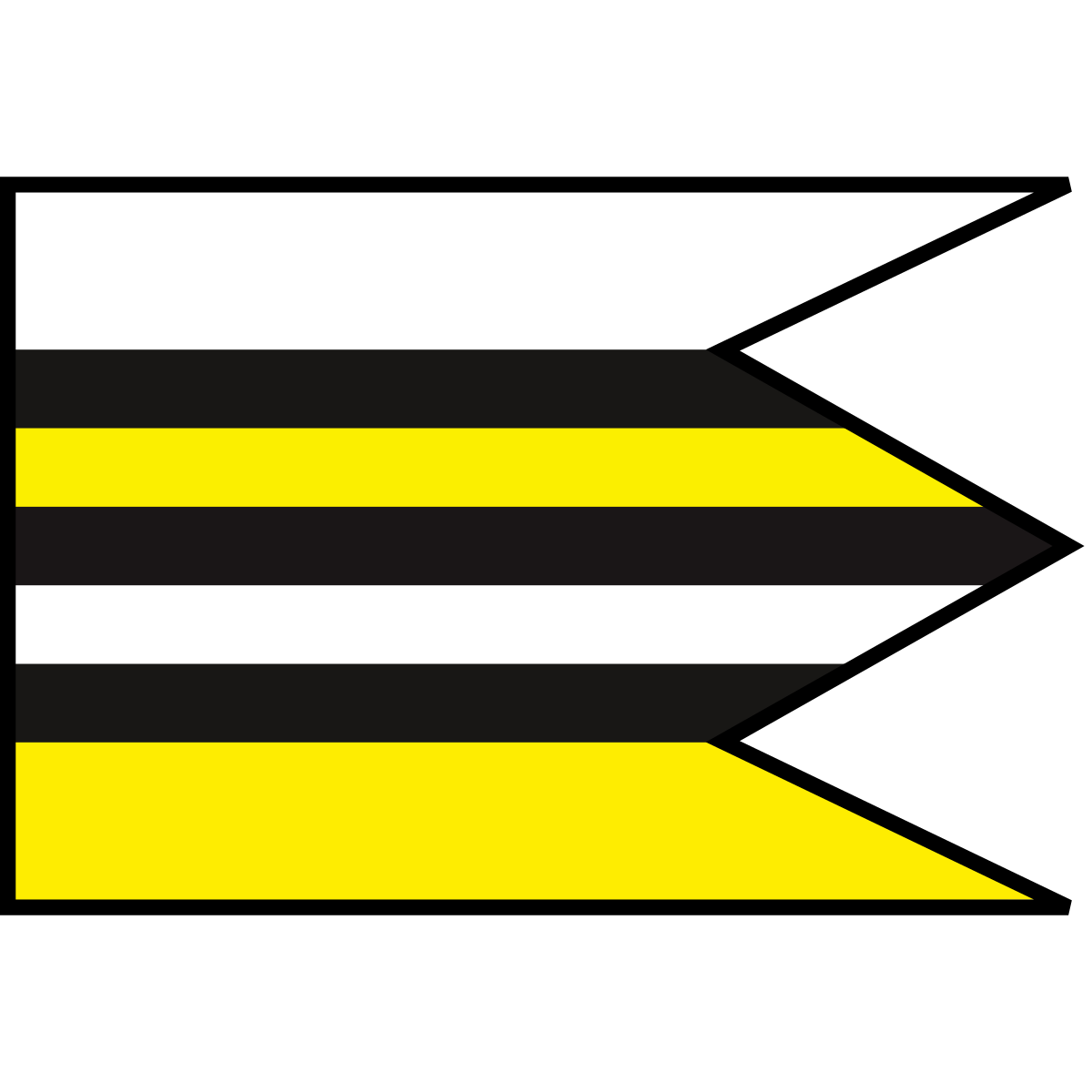 Flag of Konrádovce, Region of Banská Bystrica