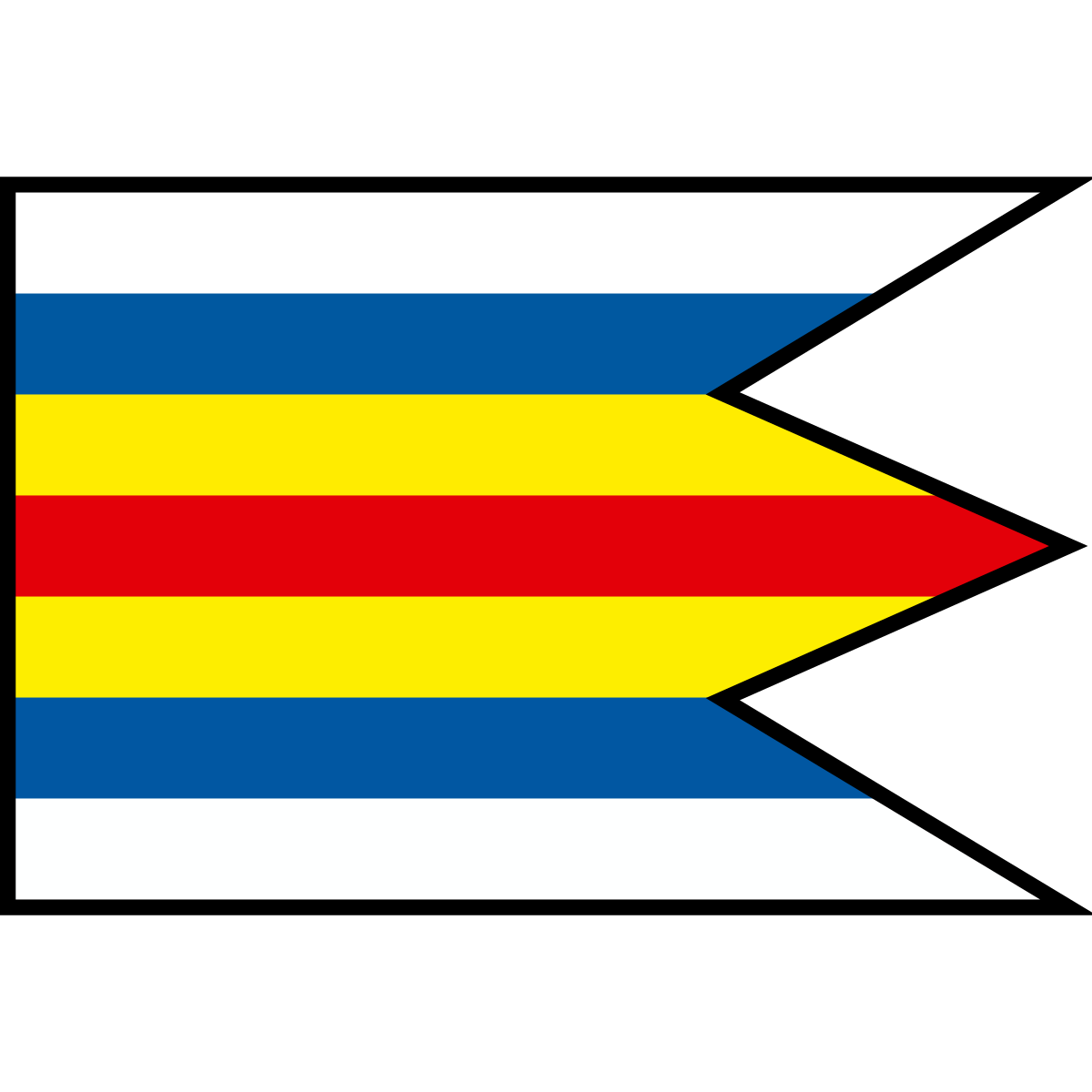 Flag of Kopaničky, Region of Banská Bystrica