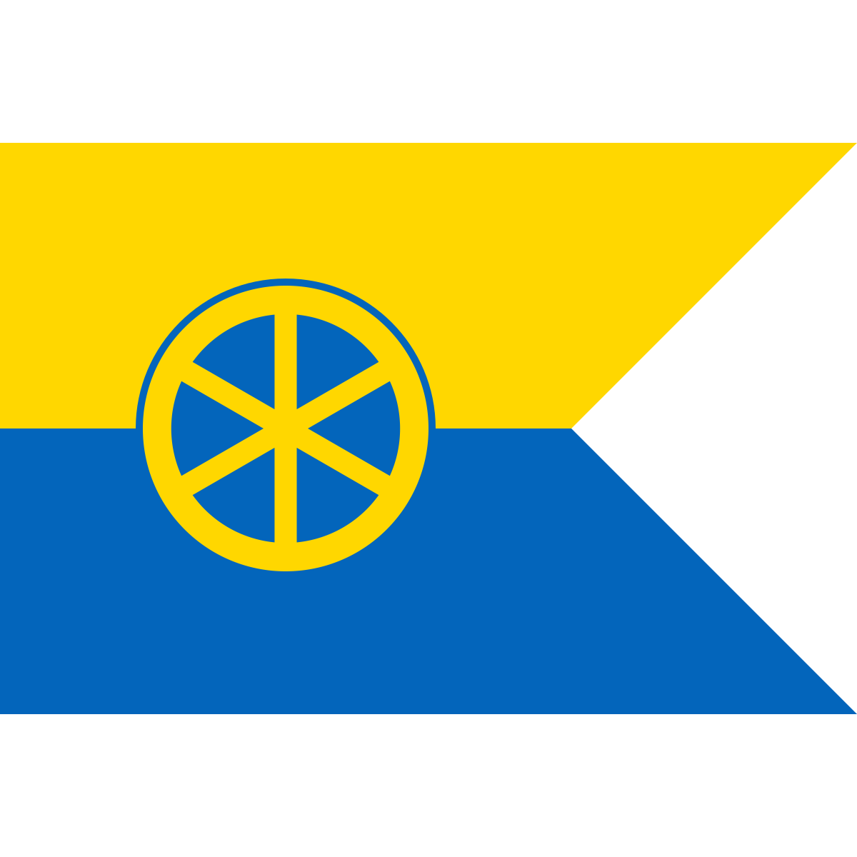 Flag of Kopánka, Region of Trnava