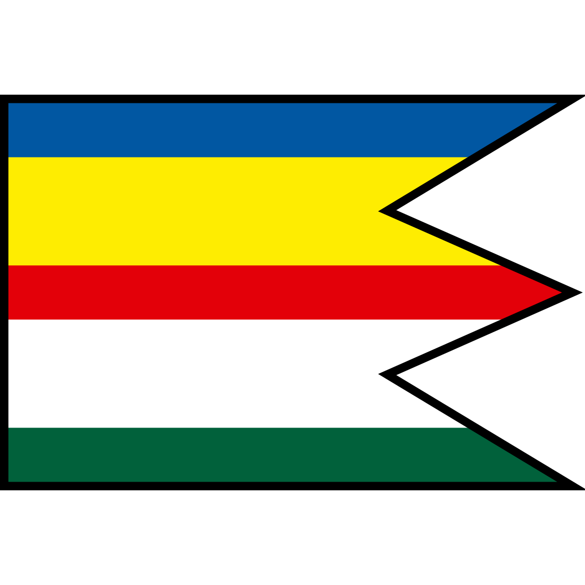Vlajka mesta Kopčany, Trnavský kraj
