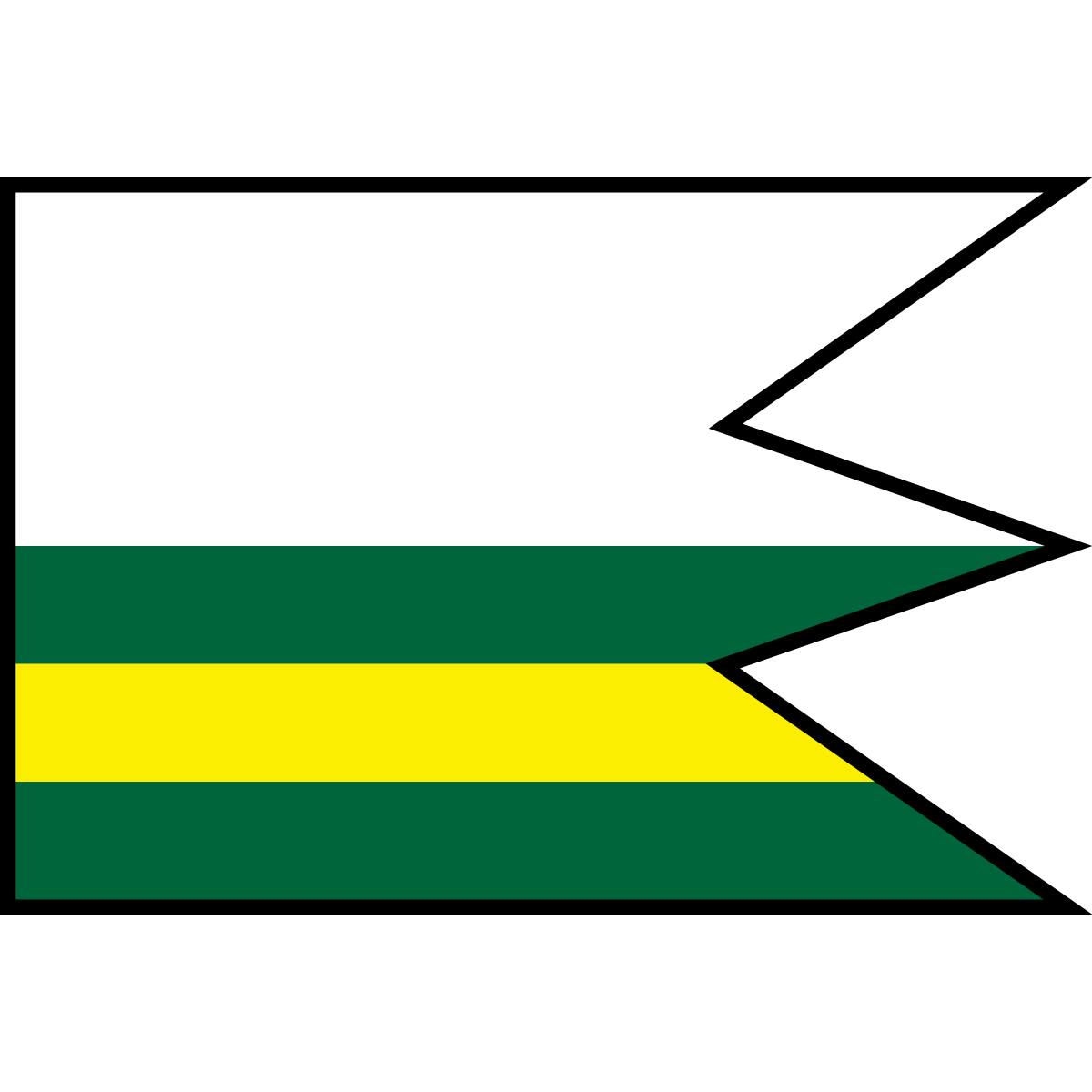 Flag of Kopráš, Region of Banská Bystrica
