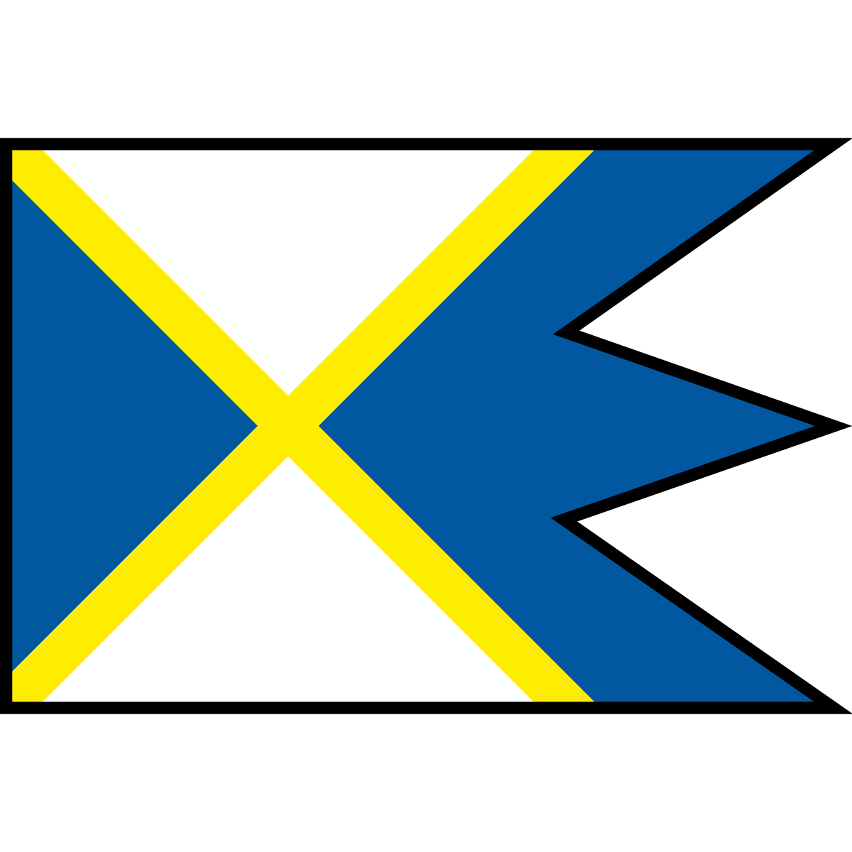 Flag of Koš, Region of Trenčín