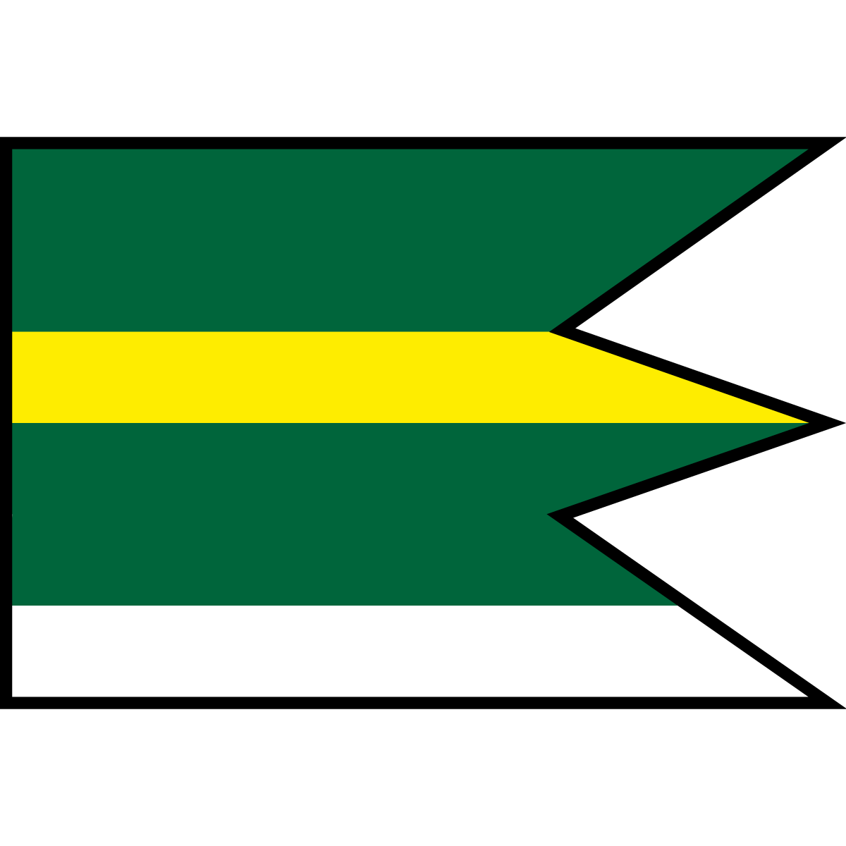 Flag of Košická Polianka, Region of Košice