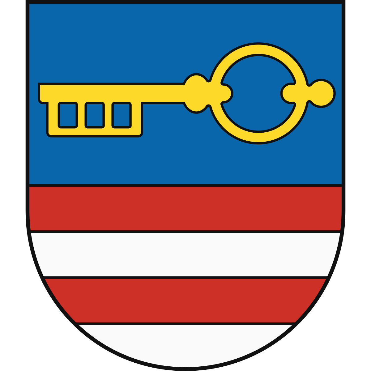 Coat of arms of Košické Oľšany, Region of Košice
