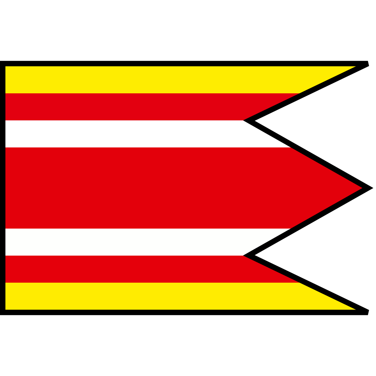 Flag of Kosihovce, Region of Banská Bystrica