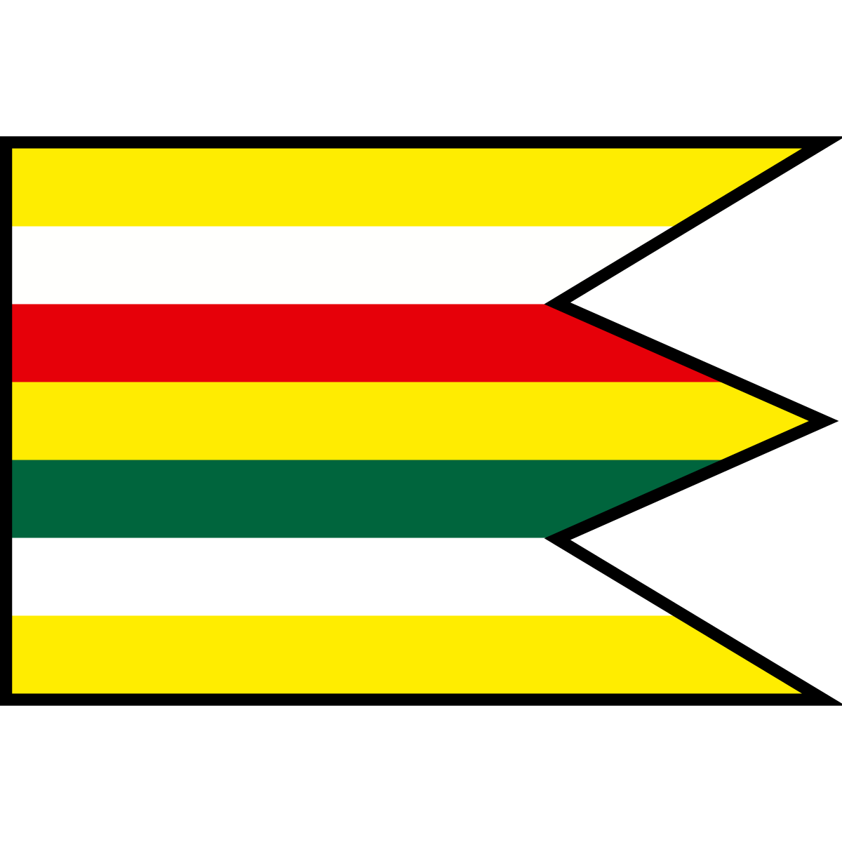 Flag of Kostolec, Region of Trenčín