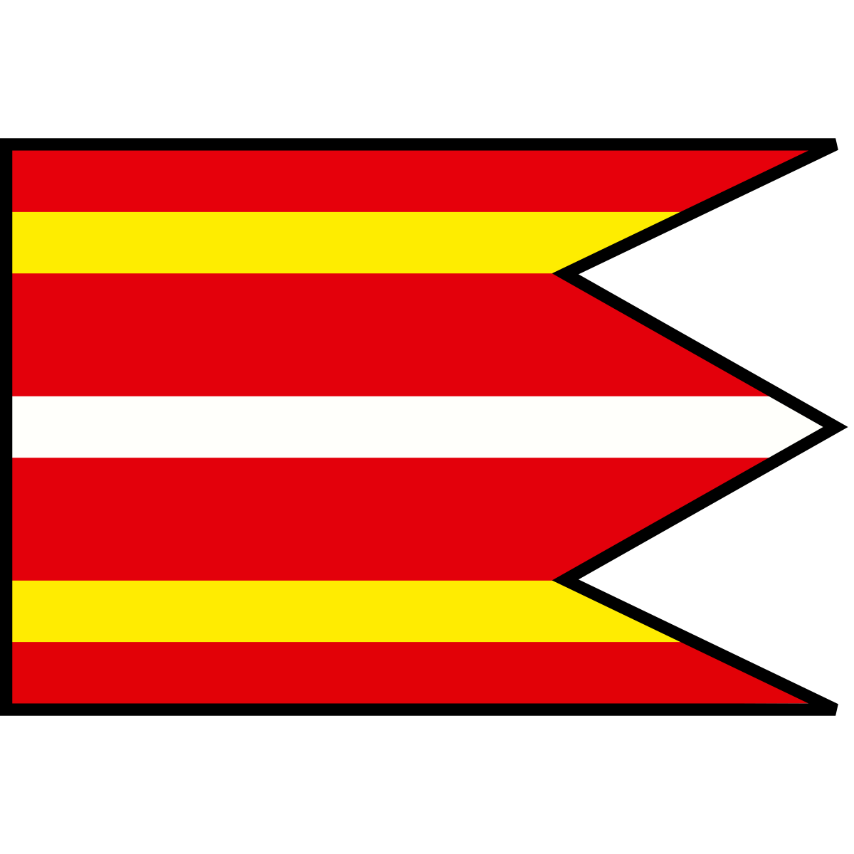 Flag of Kotlina, Region of Nitra