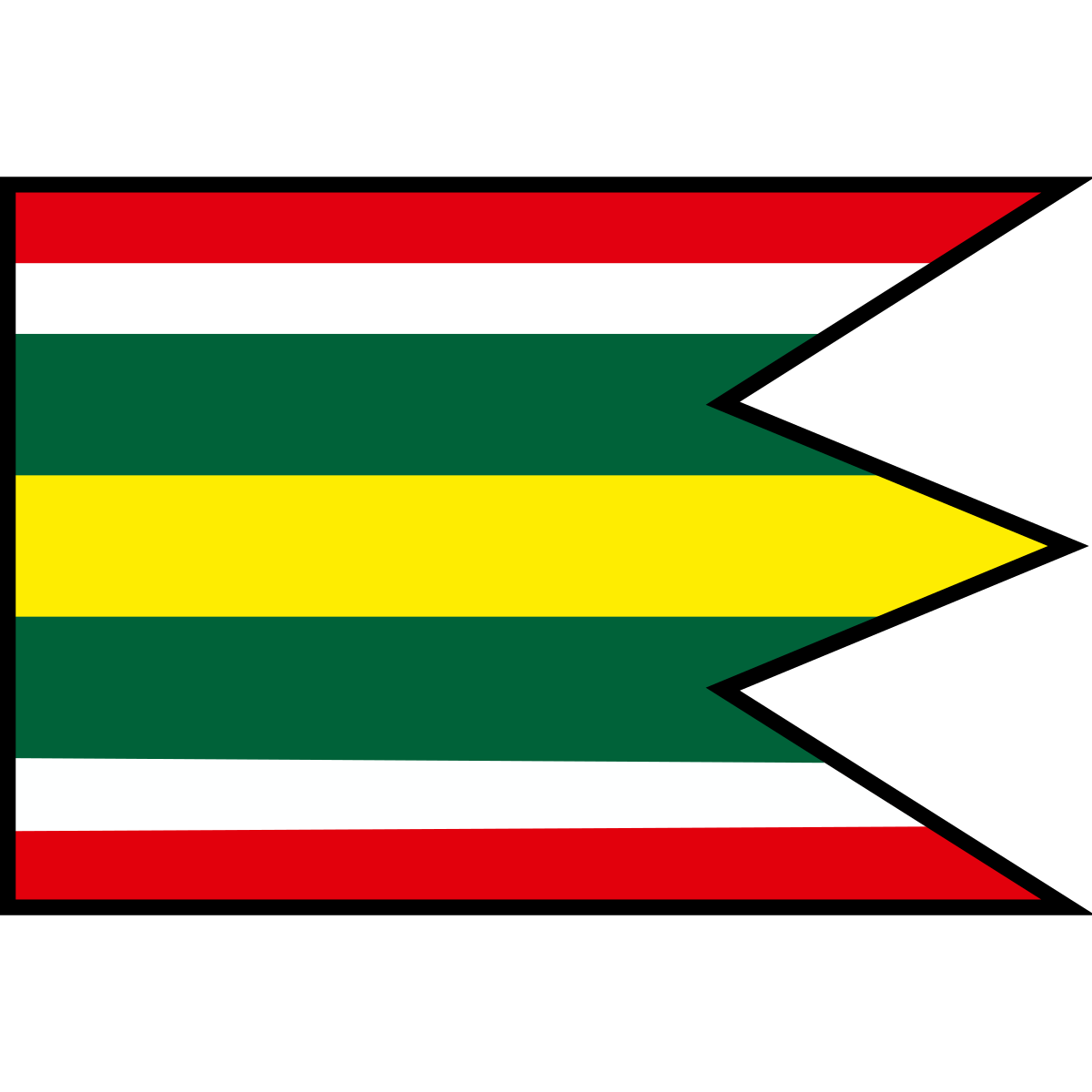 Flag of Kováčov, Region of Nitra