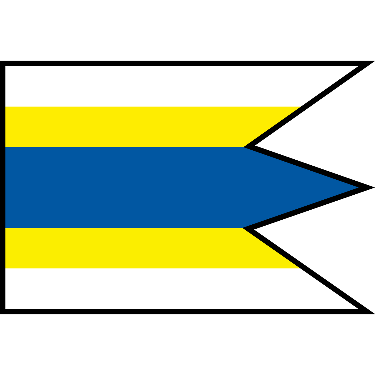Flag of Kováčová, Region of Banská Bystrica
