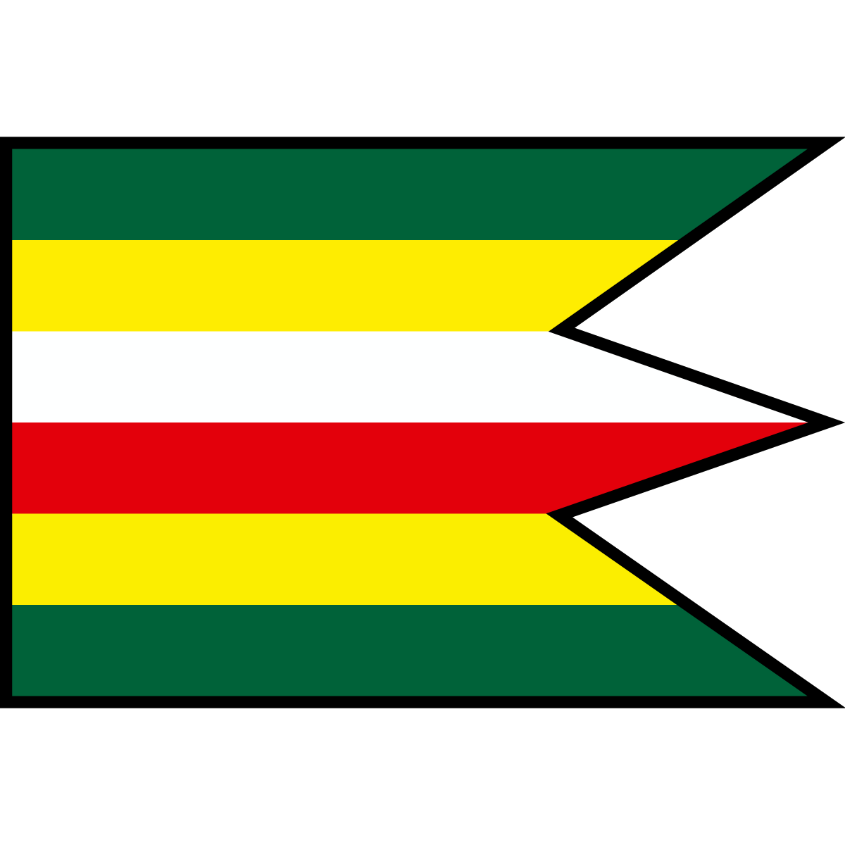 Flag of Koválov, Region of Trnava