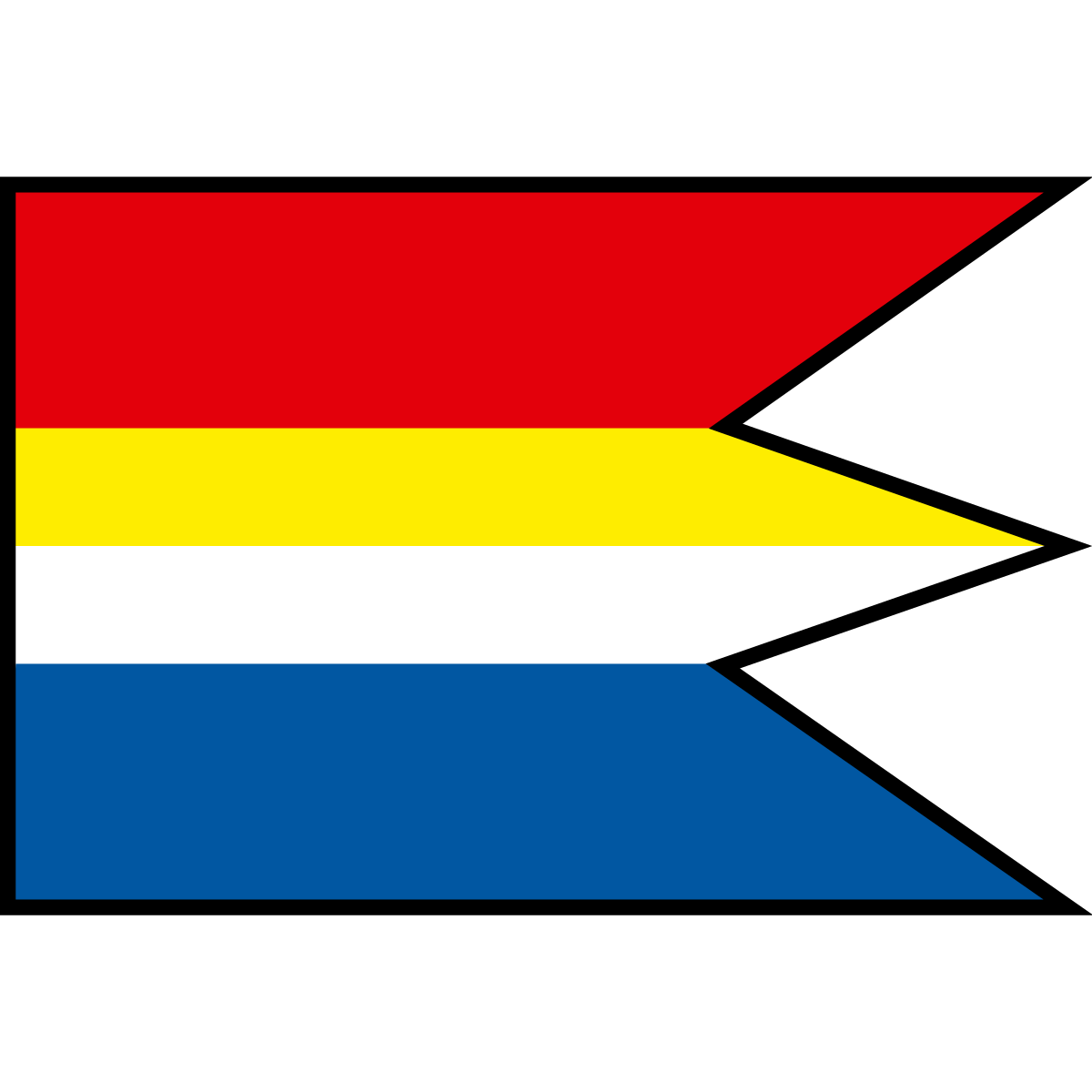 Flag of Krakovany, Region of Trnava