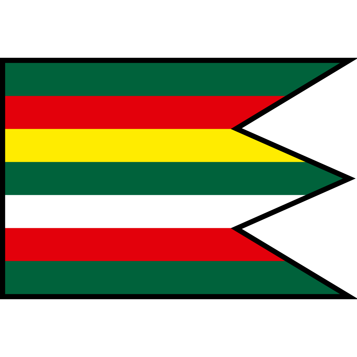 Flag of Kráľ, Region of Banská Bystrica