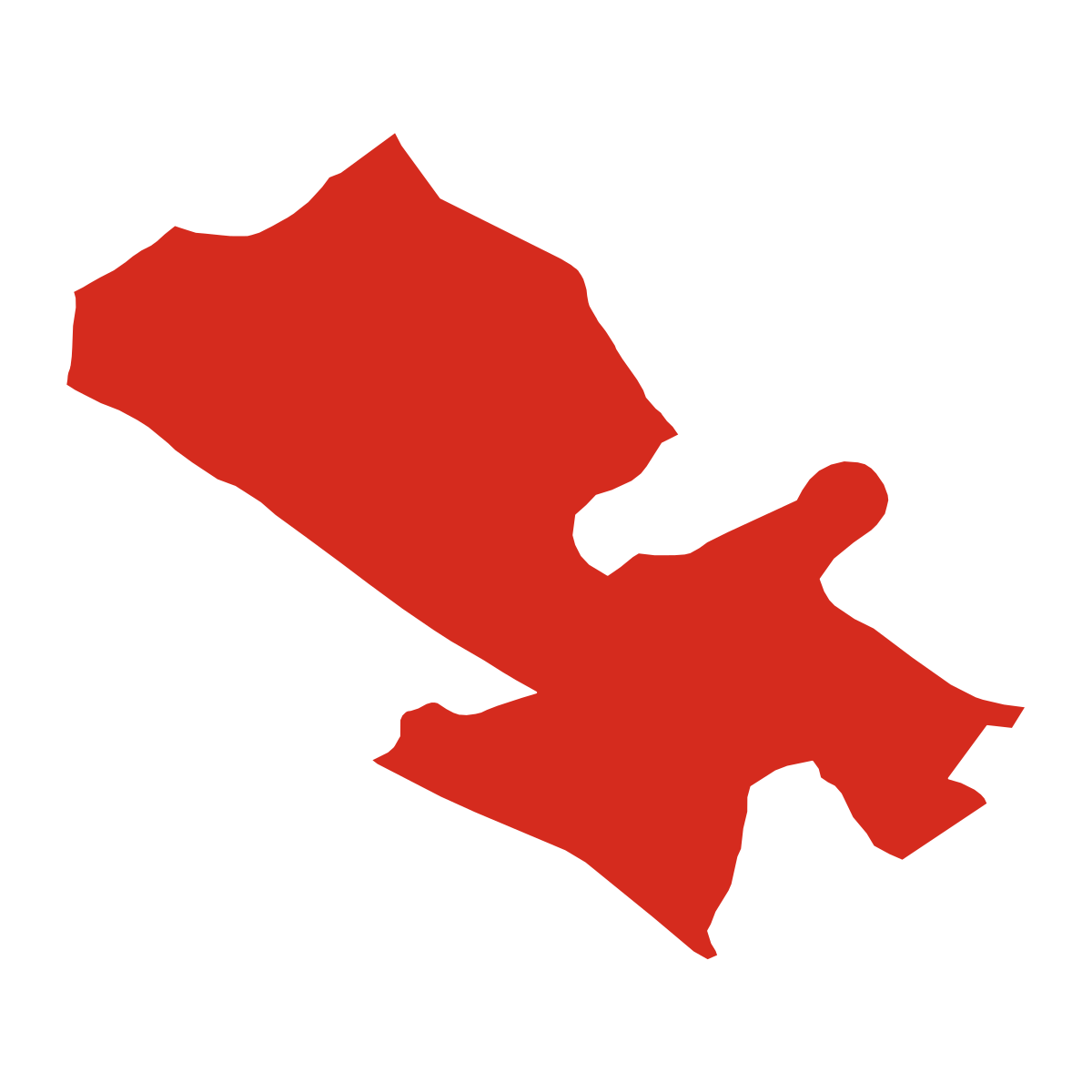 Kráľová nad Váhom city boundary