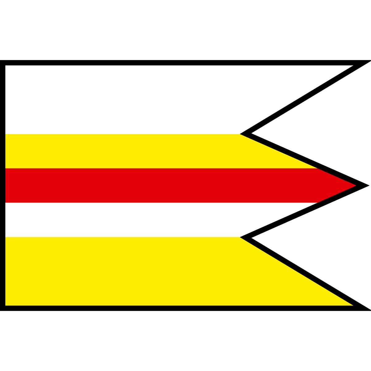 Flag of Krasňany, Region of Žilina
