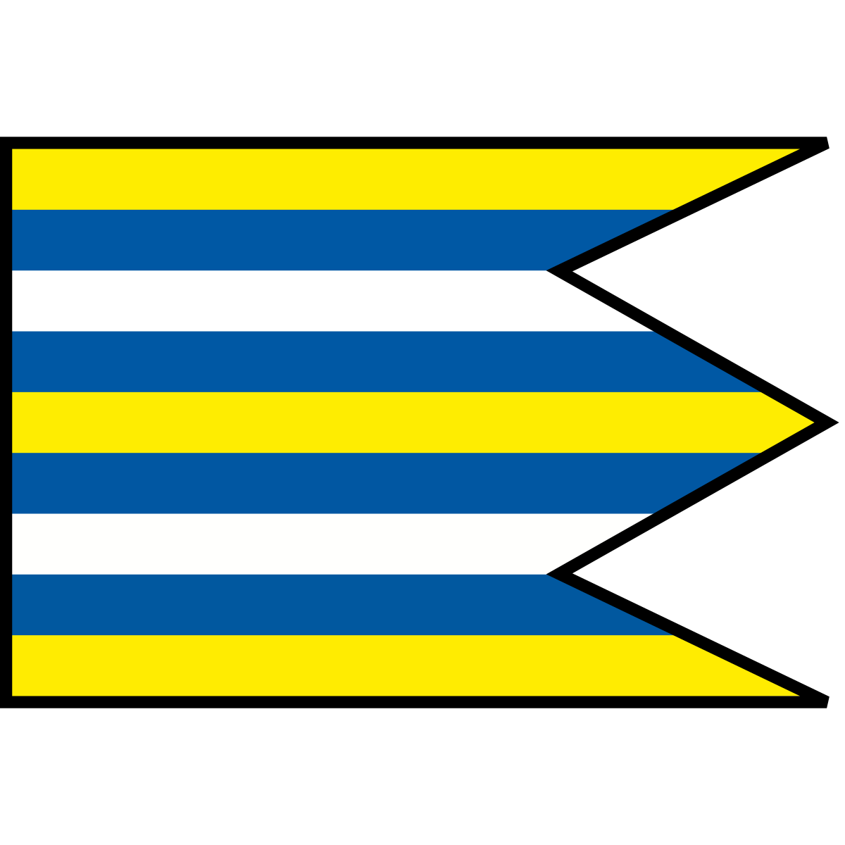 Flag of Krásnohorské Podhradie, Region of Košice