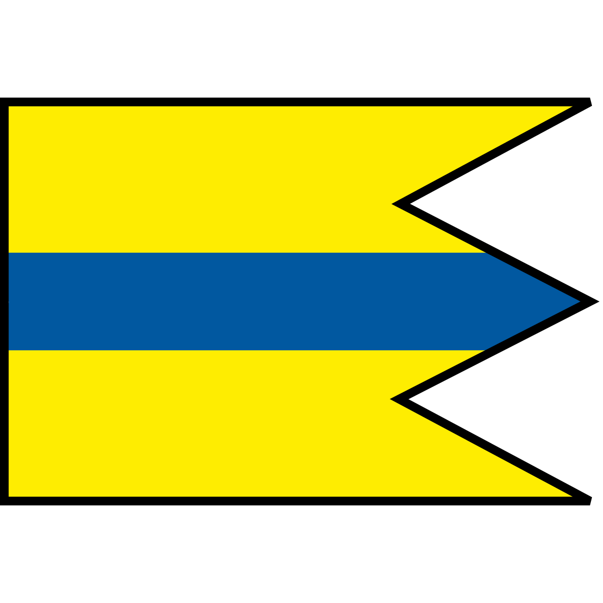 Flag of Kravany, Region of Košice