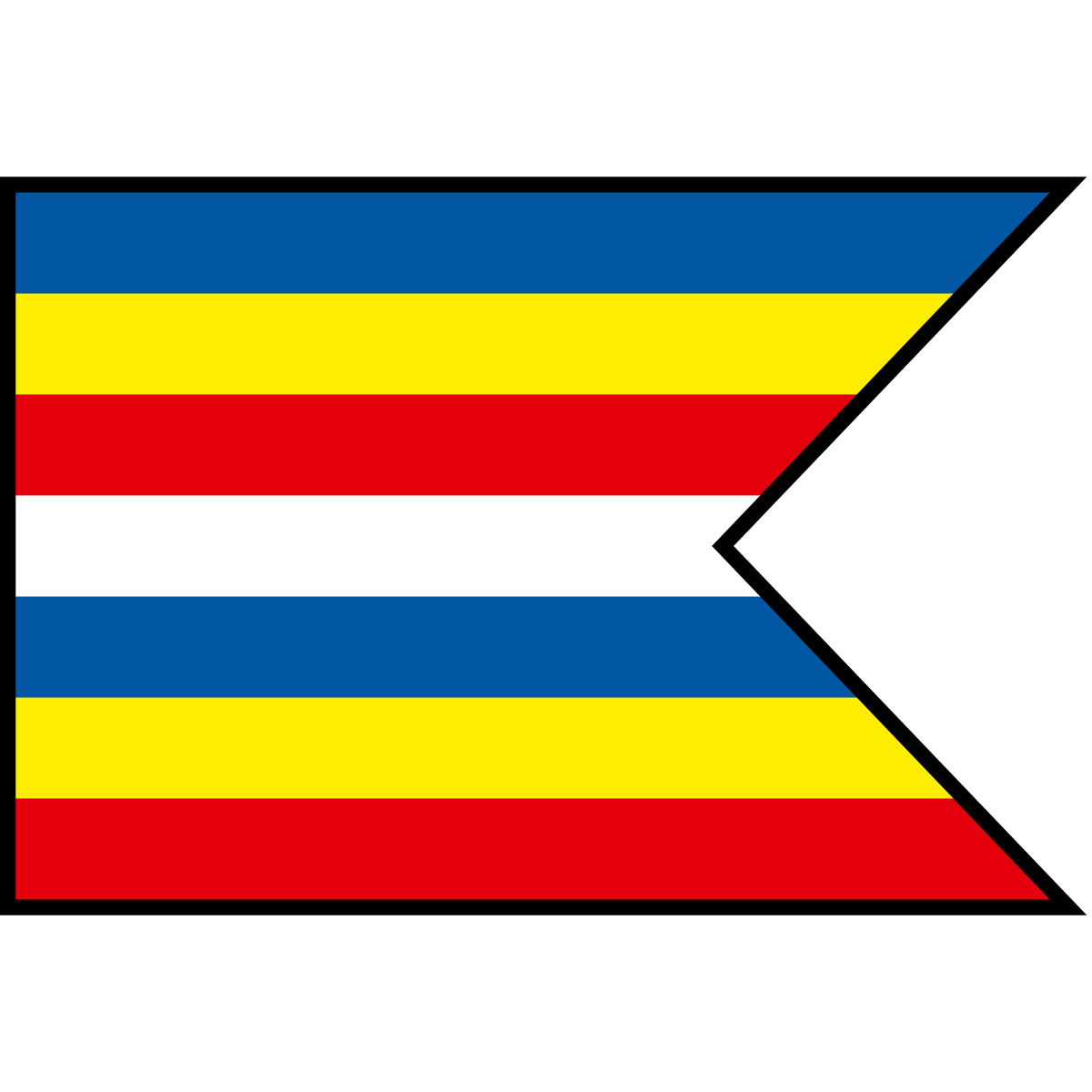 Flag of Kremnica, Region of Banská Bystrica