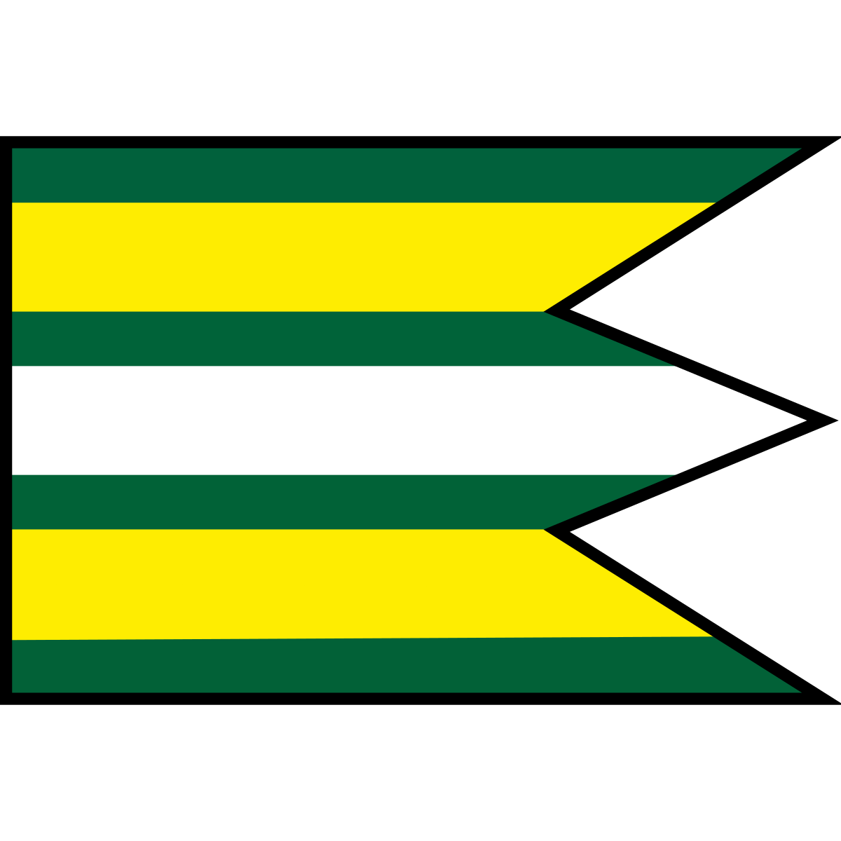 Flag of Kremnické Bane, Region of Banská Bystrica