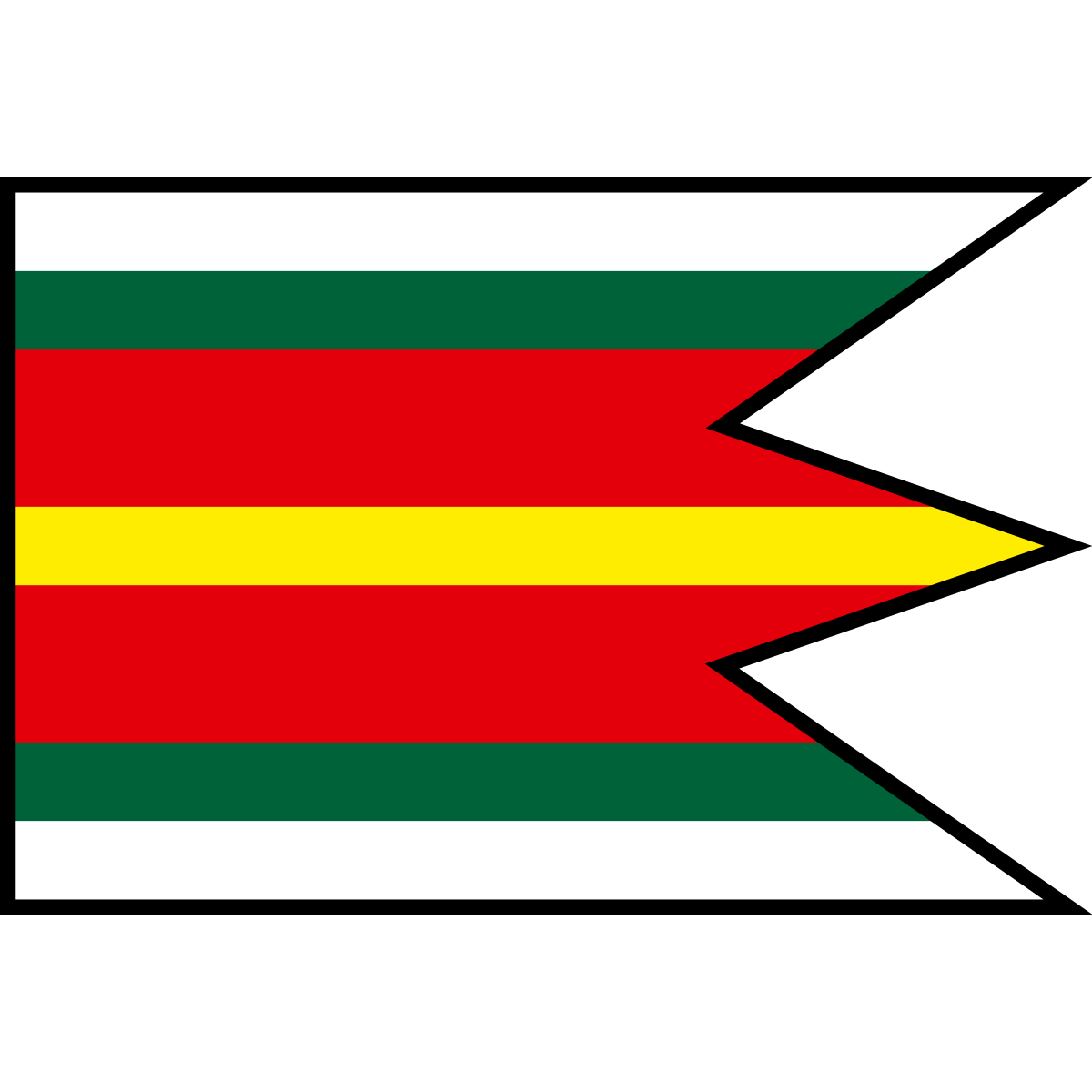 Flag of Kristy, Region of Košice