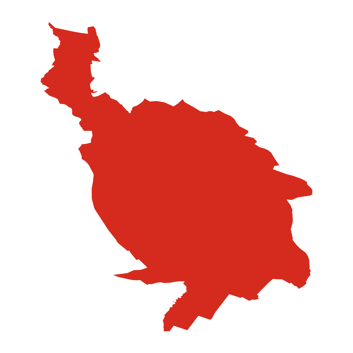 Krivany city boundary