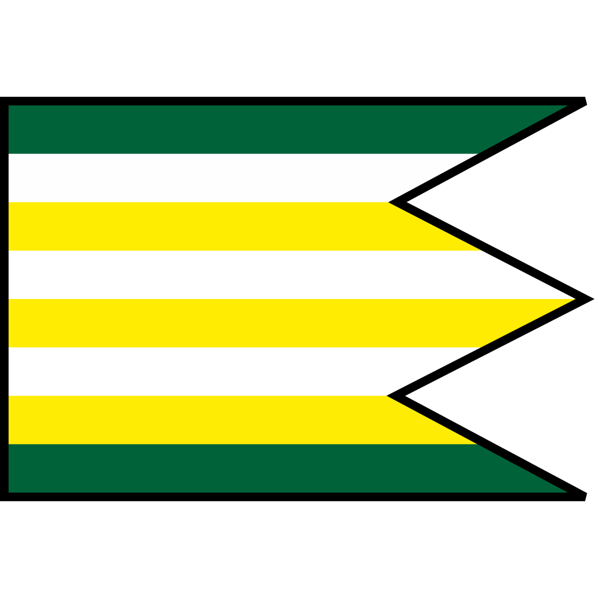 Flag of Krivany, Region of Prešov
