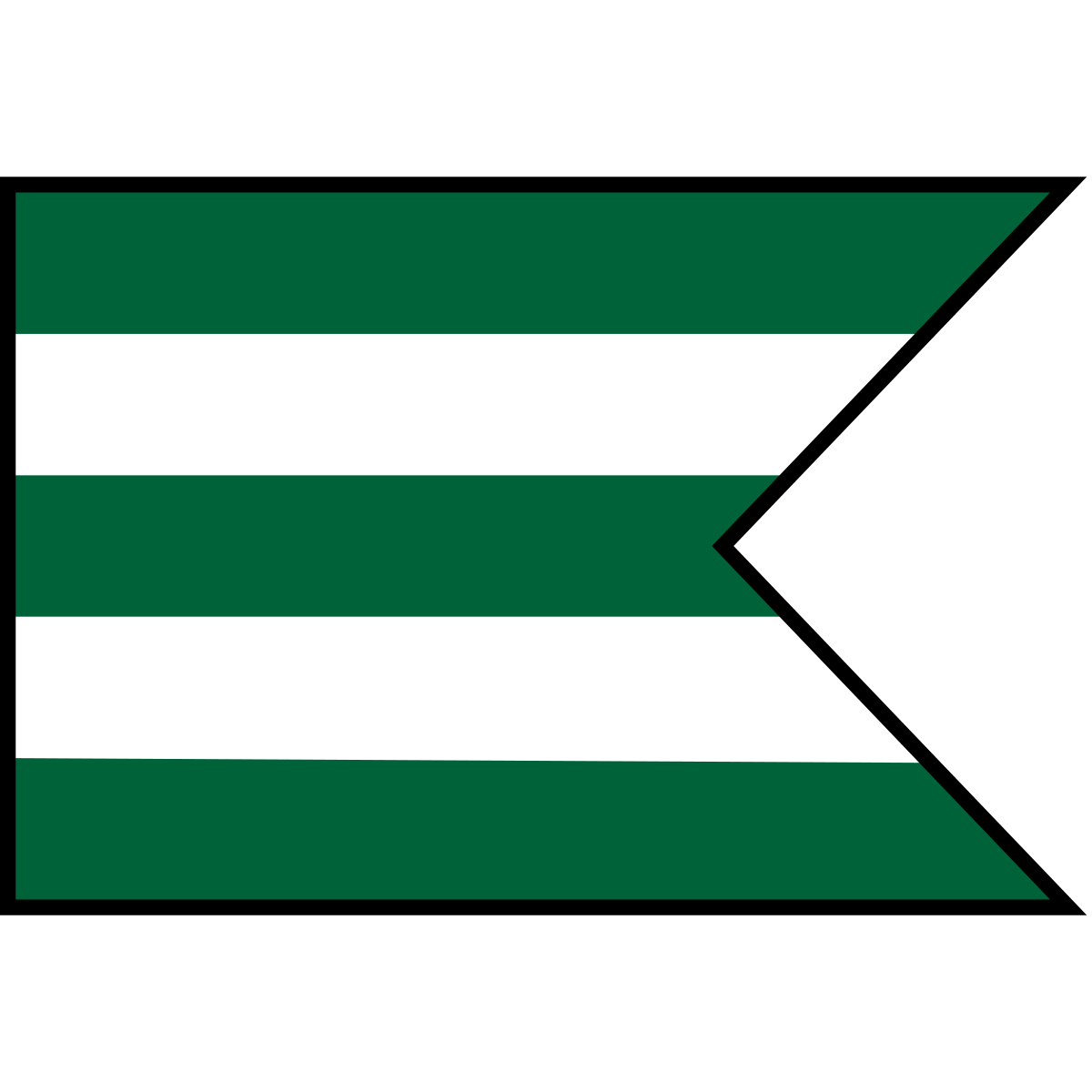 Flag of Krné, Region of Banská Bystrica