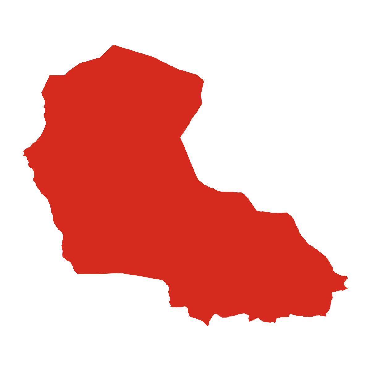 Krokava city boundary