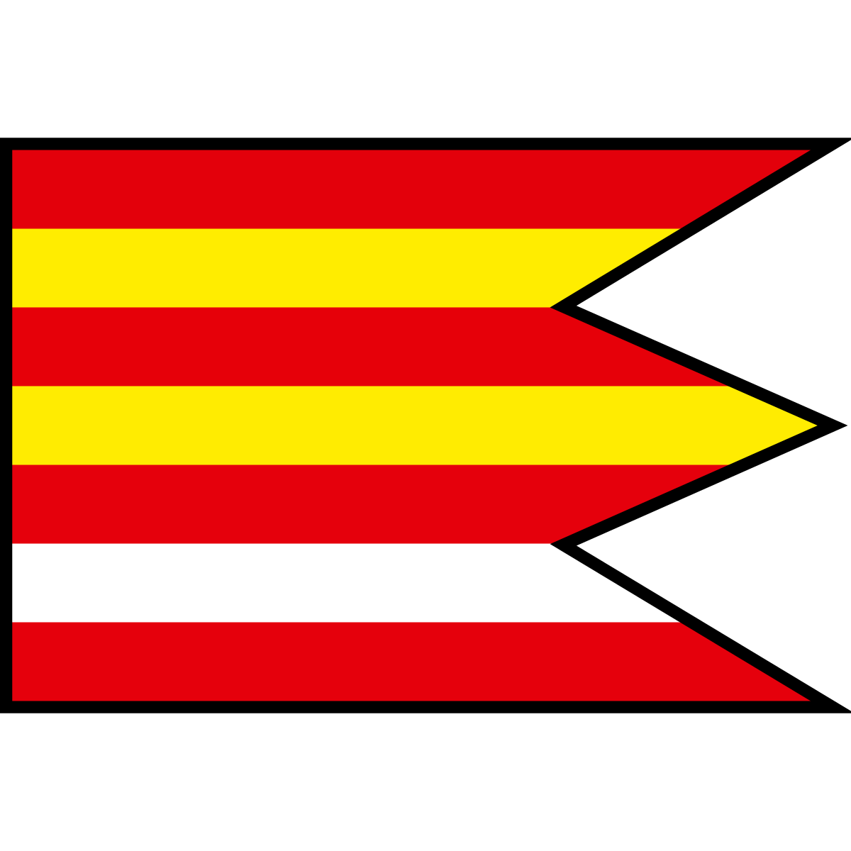 Flag of Krtovce, Region of Nitra