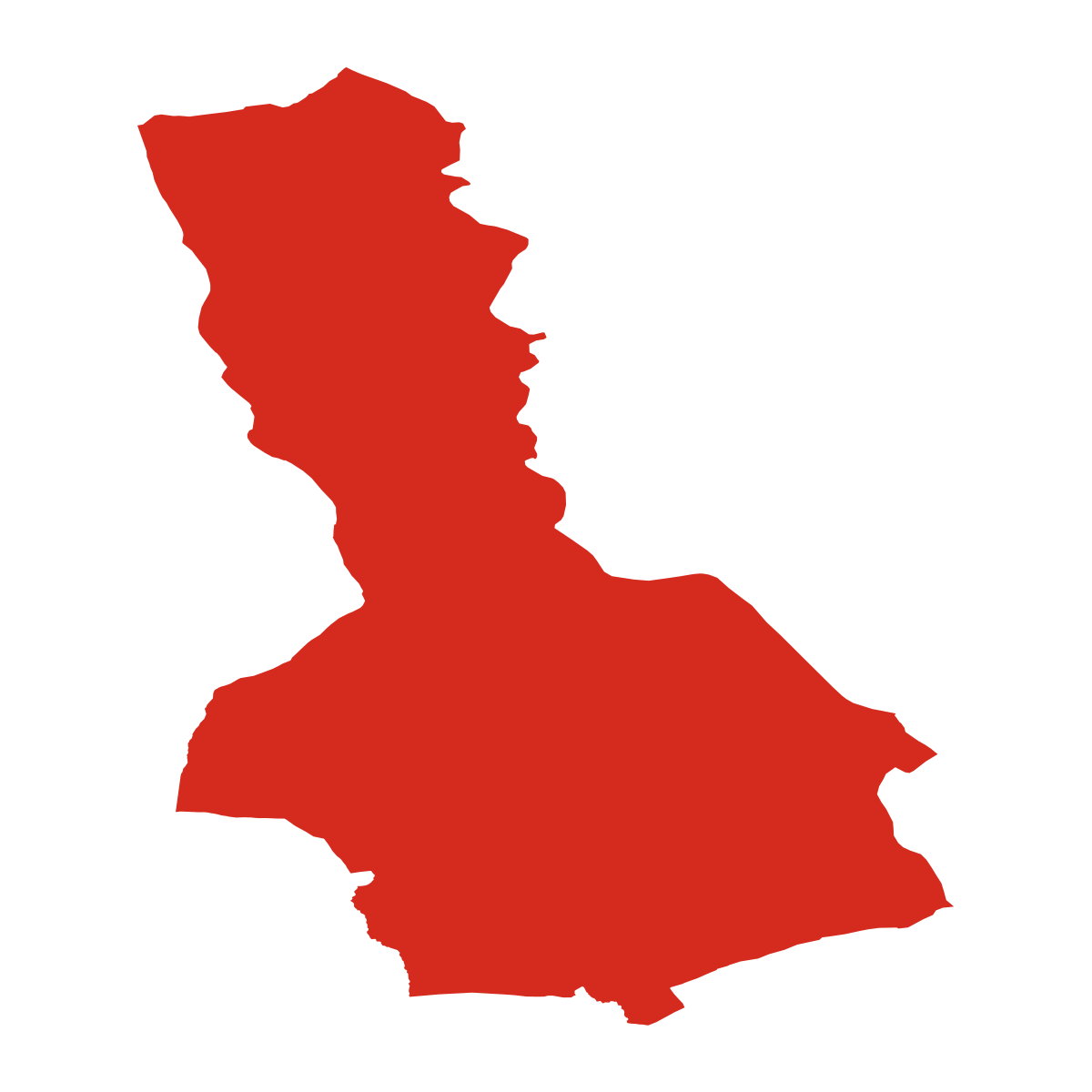 Krušetnica city boundary