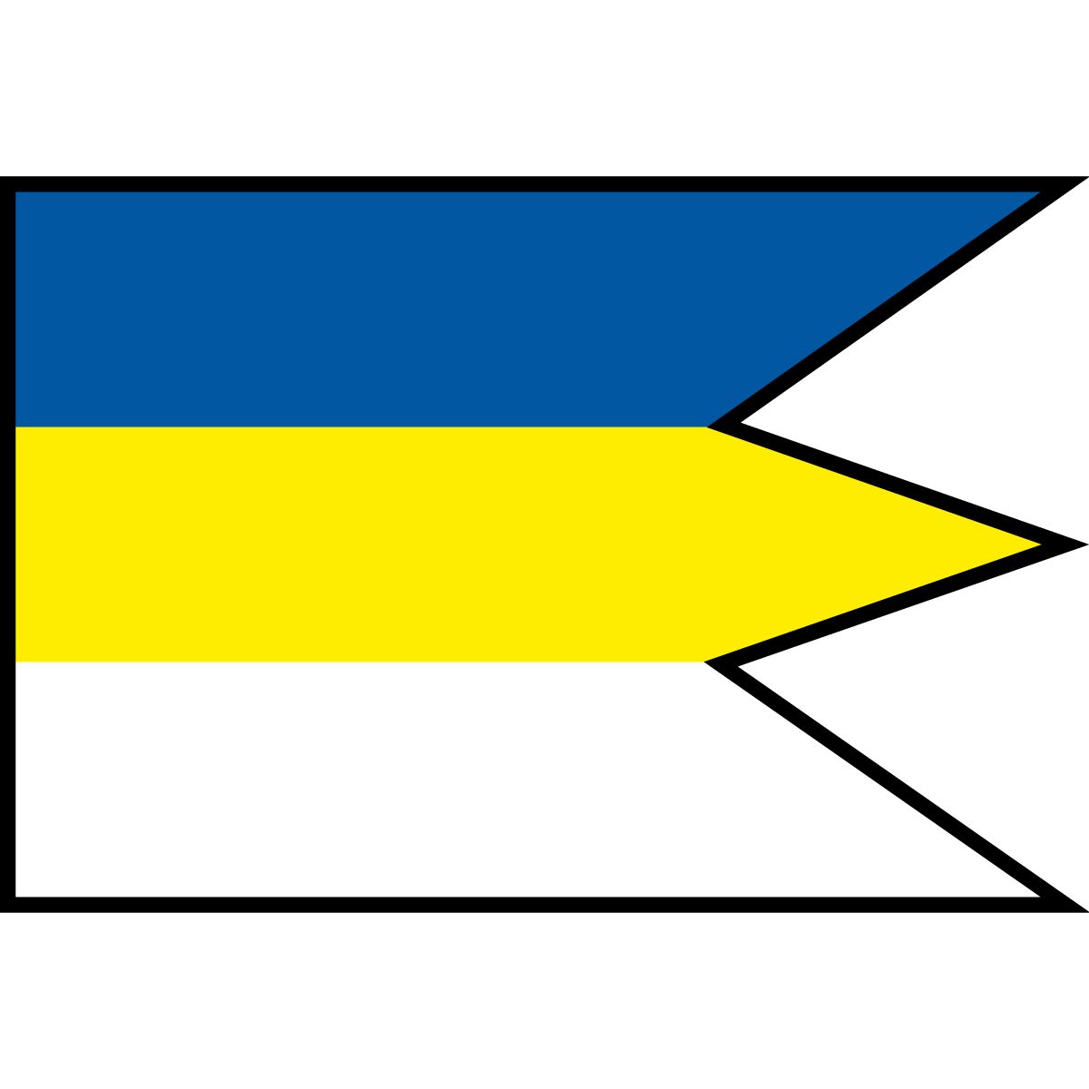 Flag of Kučalah, Region of Banská Bystrica