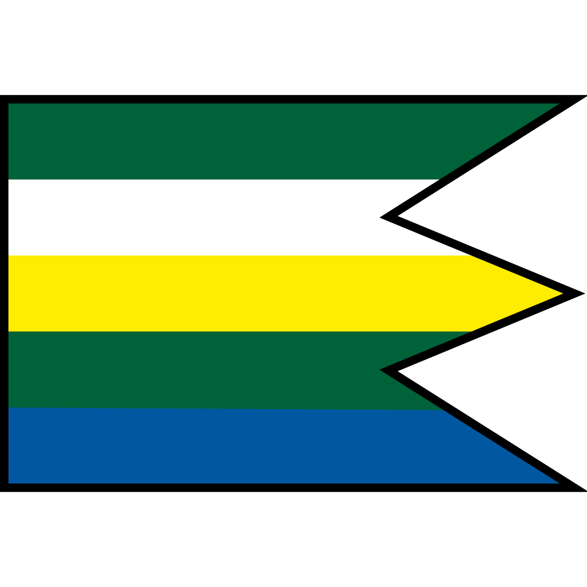 Flag of Kurimka, Region of Prešov