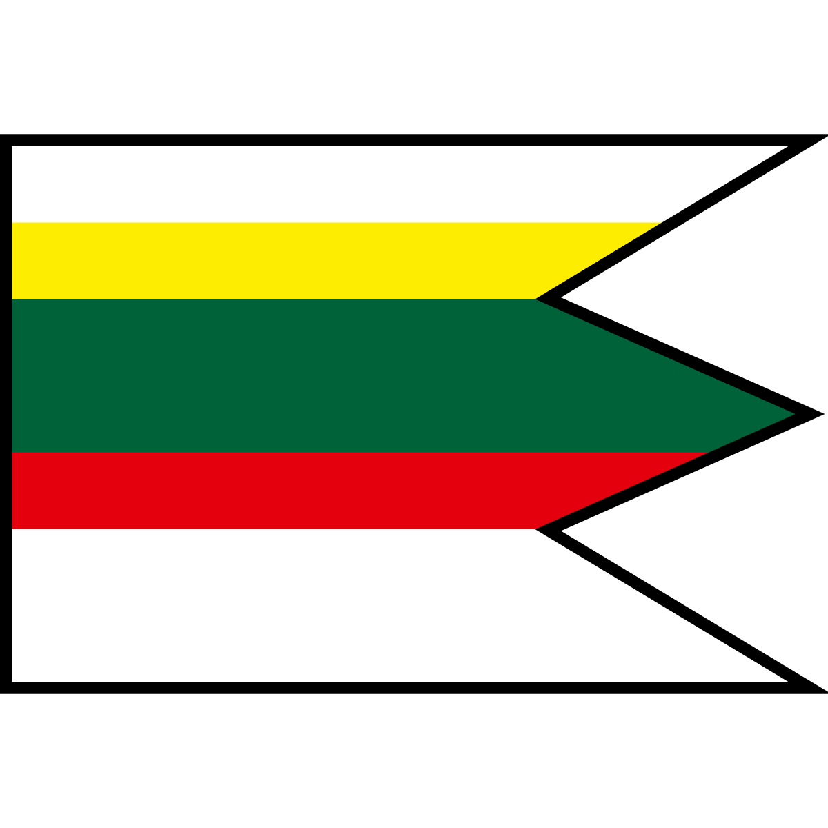 Vlajka mesta Kurtišovci, Trenčiansky kraj