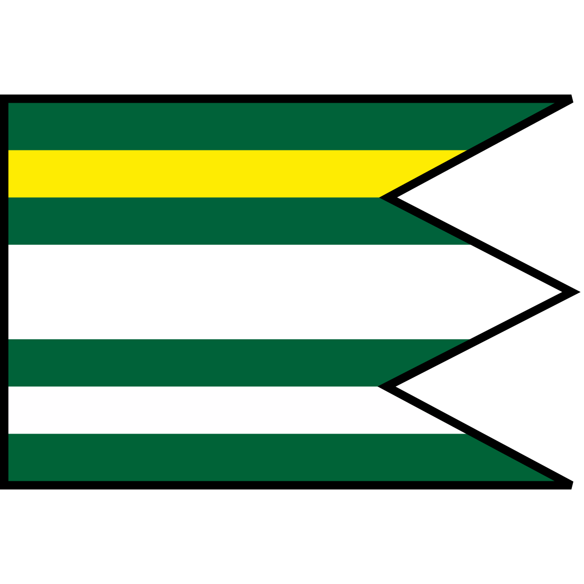 Flag of Kúty, Region of Trnava