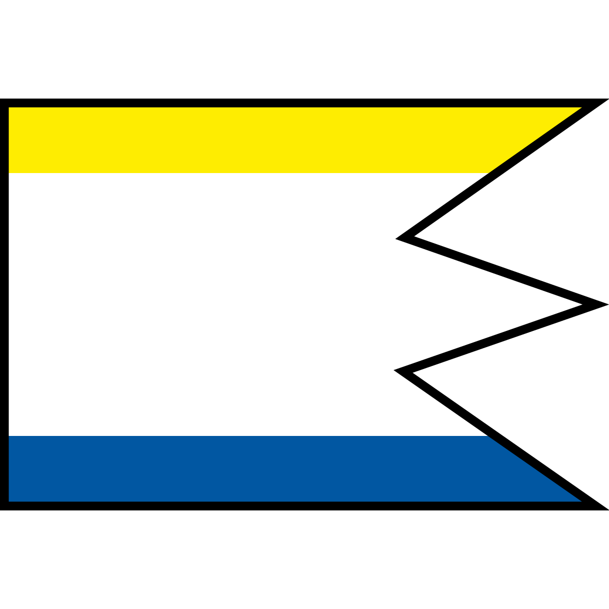 Flag of Láne, Region of Banská Bystrica