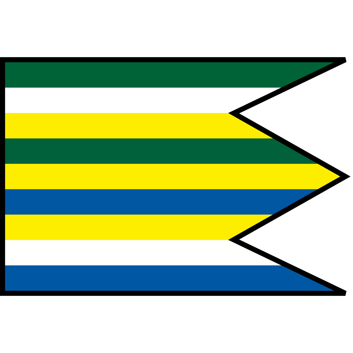 Flag of Laskár, Region of Žilina