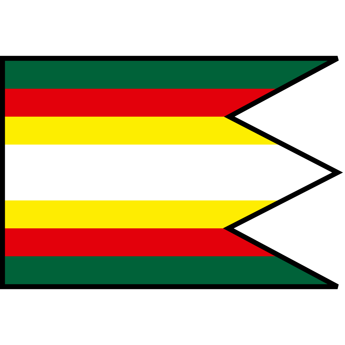 Flag of Lastovce, Region of Košice