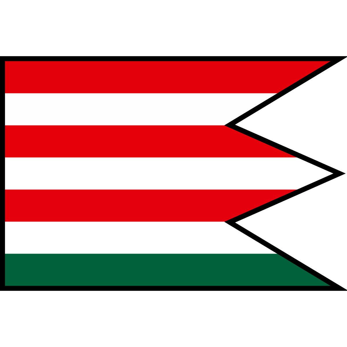 Flag of Látkovce, Region of Trenčín