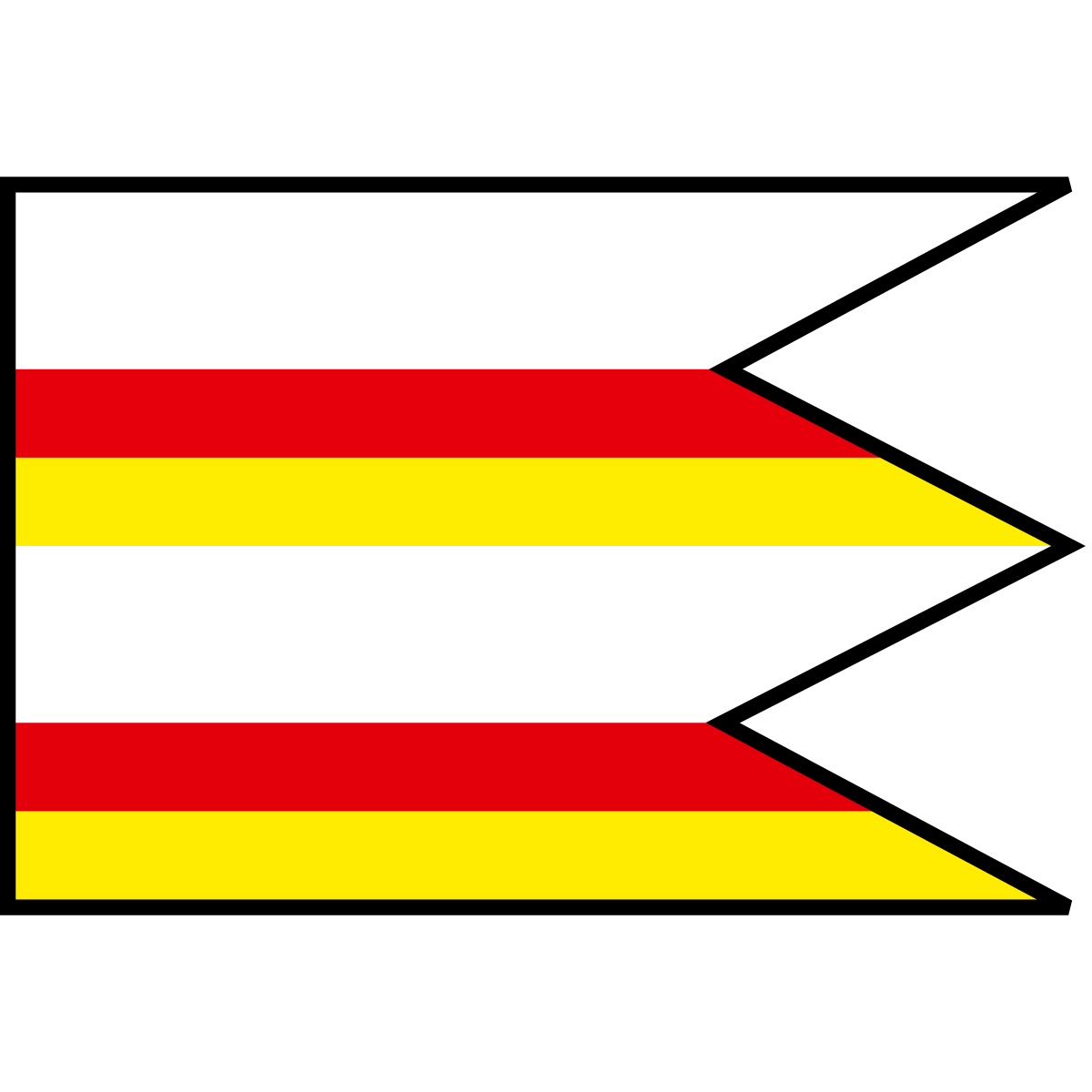 Flag of Lenka, Region of Banská Bystrica