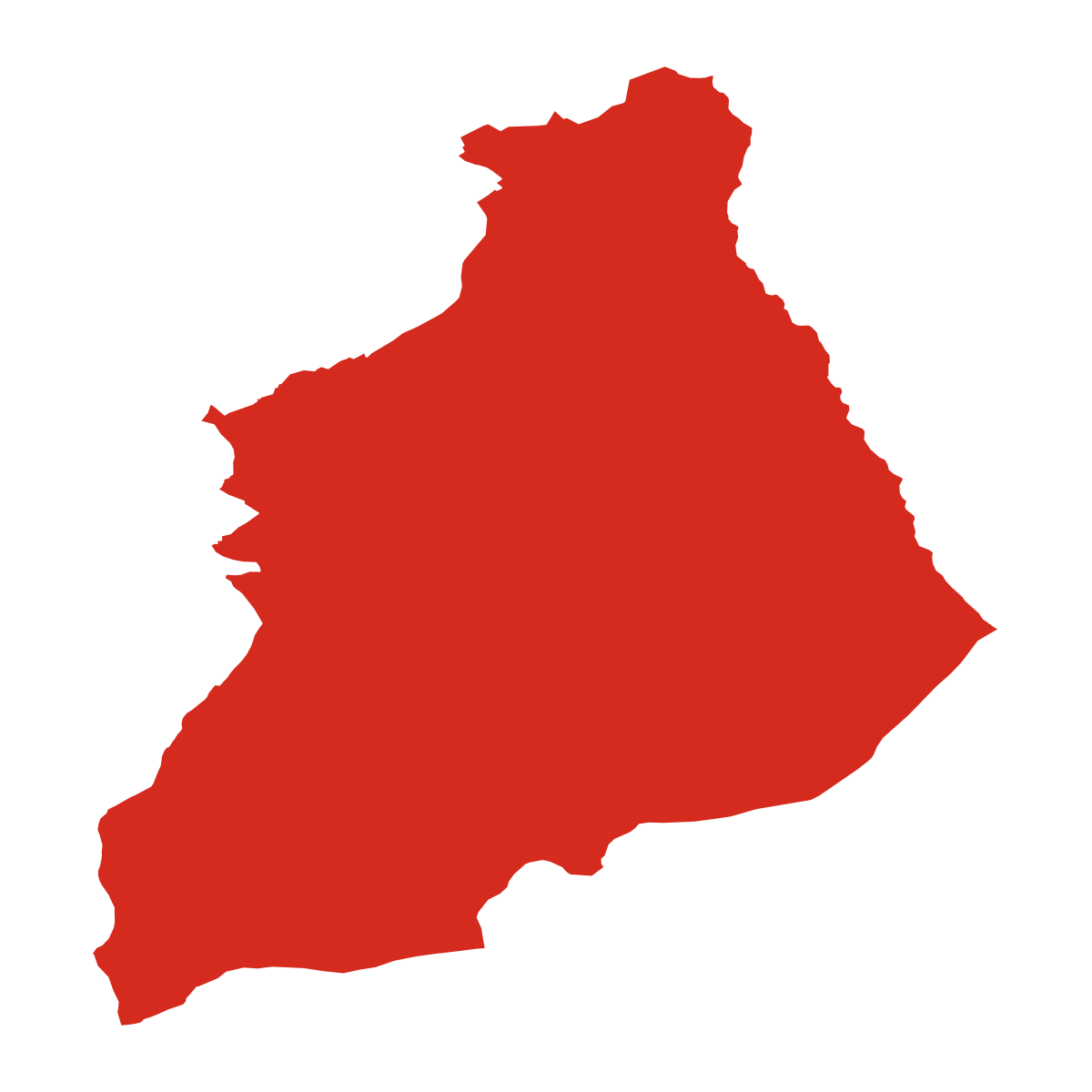 Lentvora city boundary