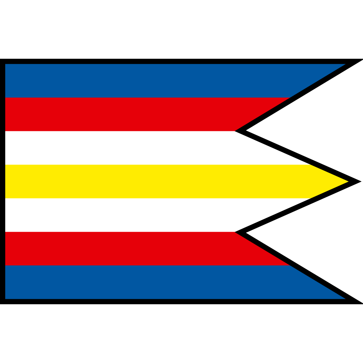 Flag of Letničie, Region of Trnava