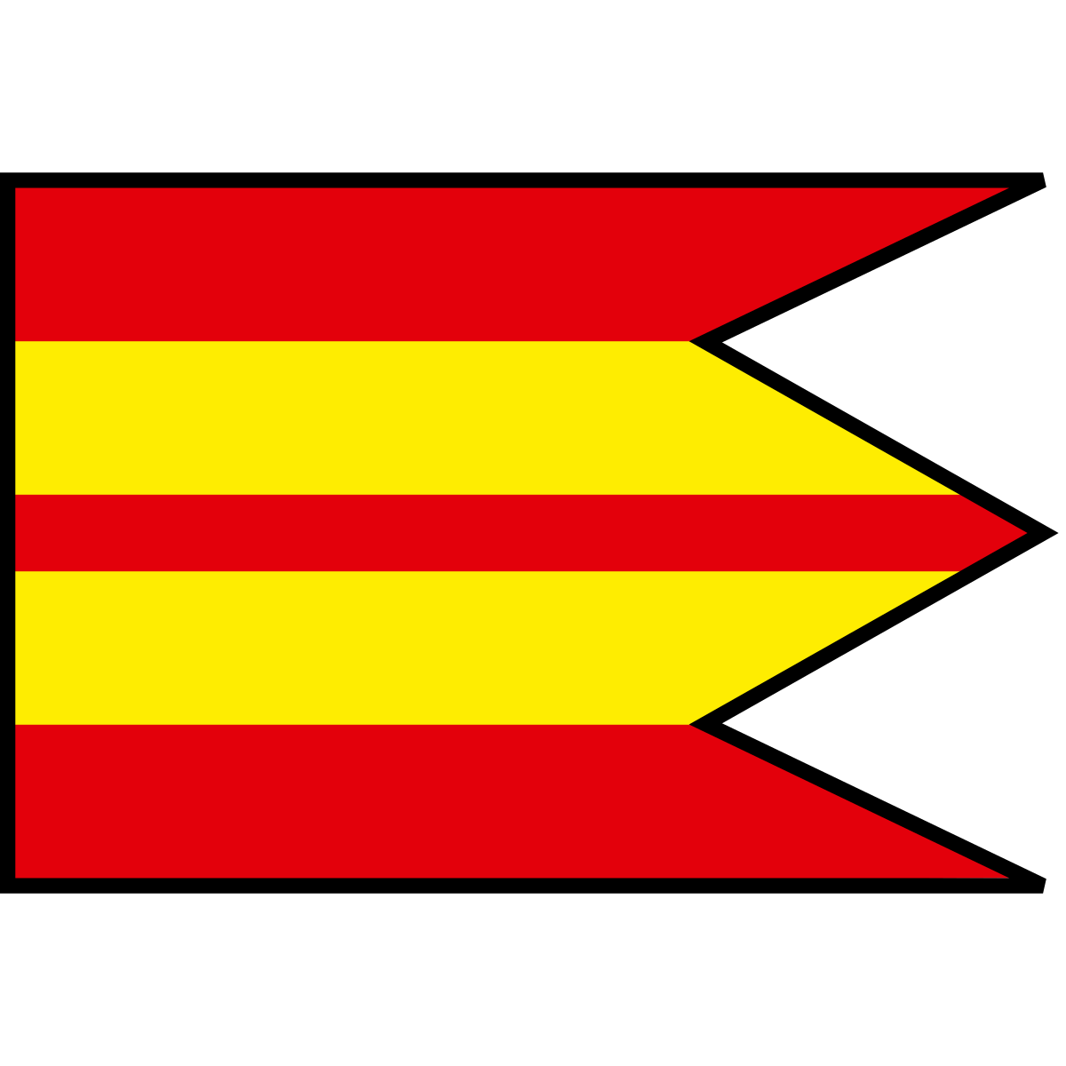 Flag of Levkuška, Region of Banská Bystrica
