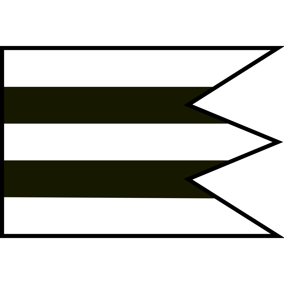Flag of Libichava, Region of Trenčín
