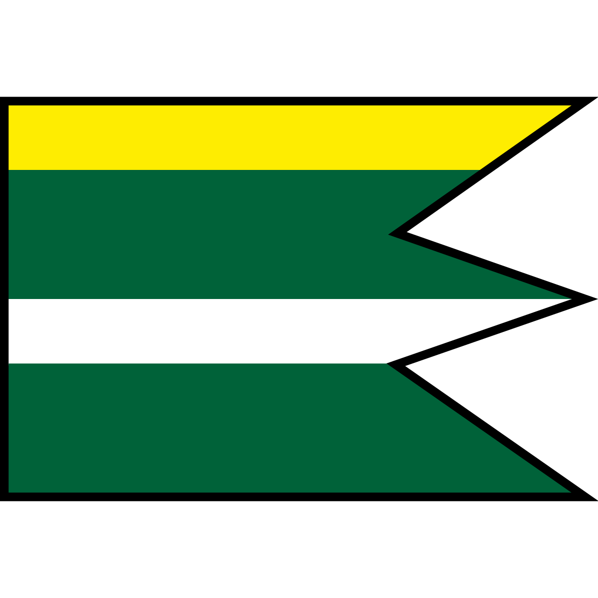 Flag of Lieskovany, Region of Košice