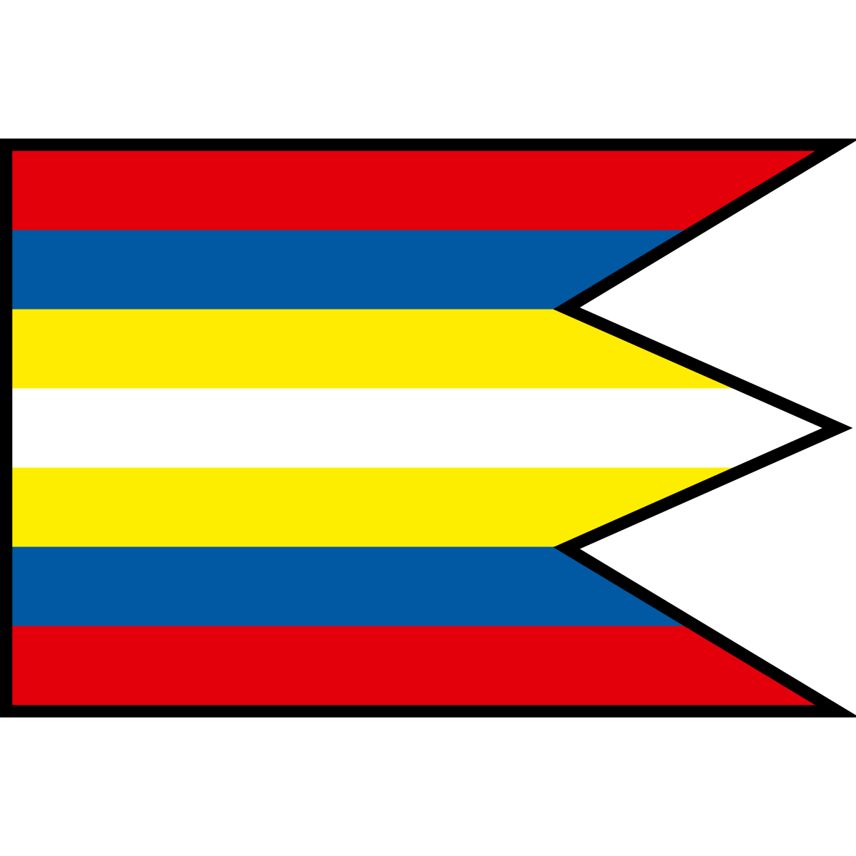 Flag of Liešno, Region of Žilina